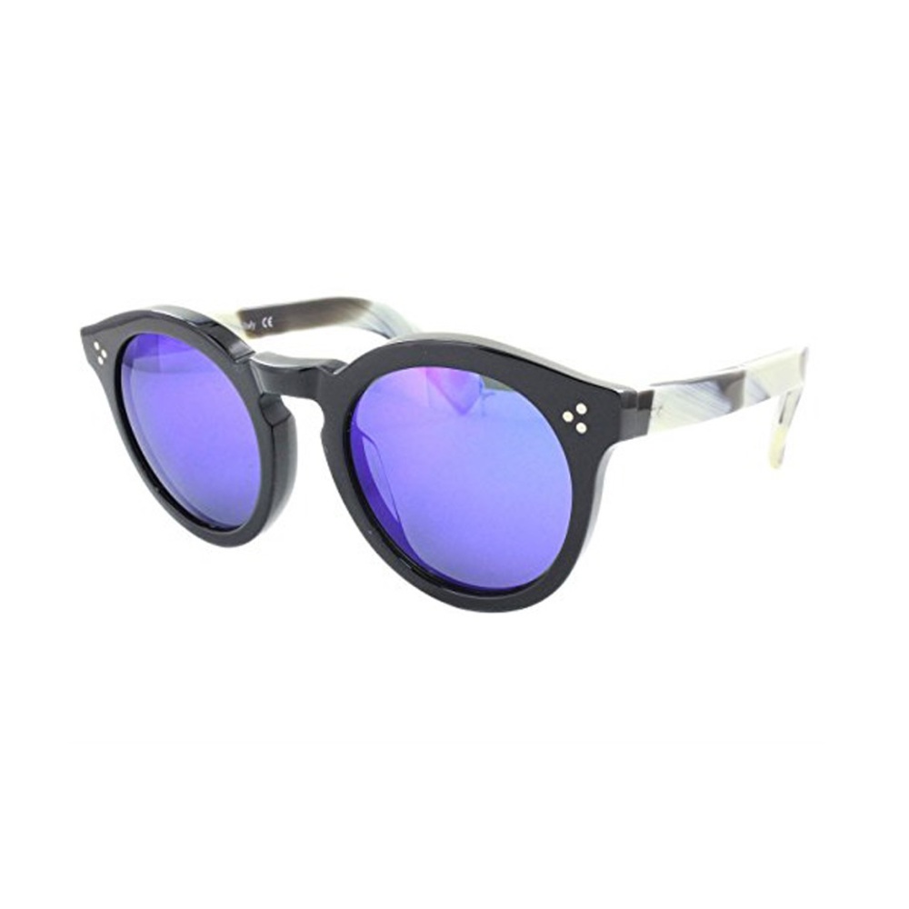 Illesteva Leonard II sunglasses in violet with case
